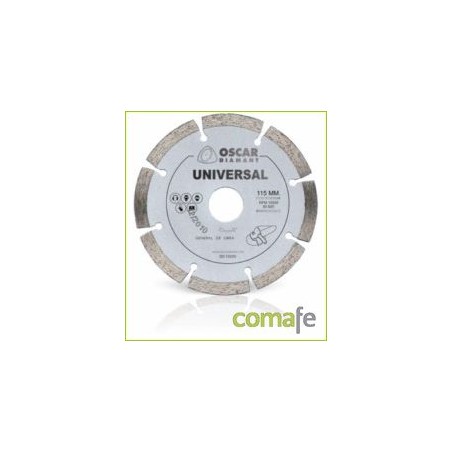 DISCO DIAMANTE UNIVERSAL BASICO 115MM. UNIDAD - Imagen 1