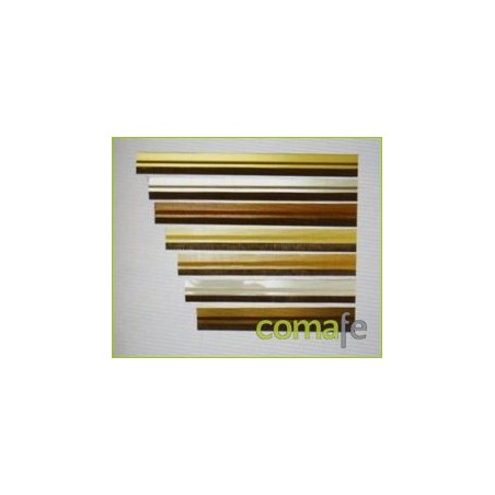 BURLETE ADHESIVO 92 CM BRONCE ALUMINIO - Imagen 1