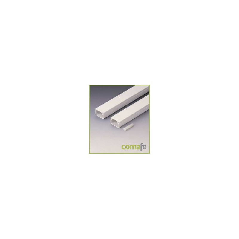 CANALETA ADHESIVA PAQUETE 15 PZAS. BLANCO 25X16 2602-2G UNID - Imagen 1