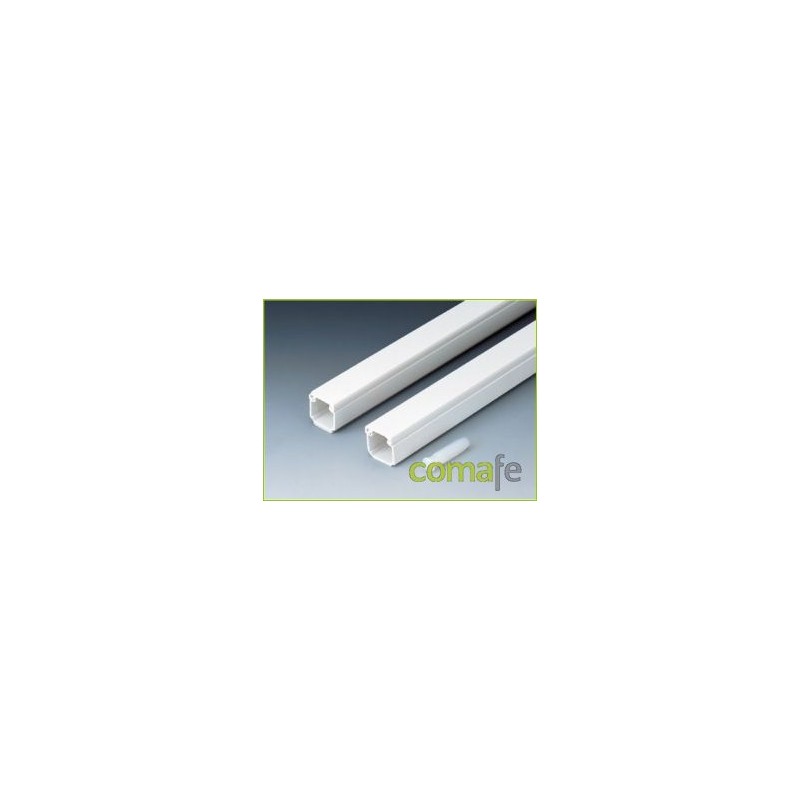 CANALETA ADHESIVA PAQUETE 20 PZAS. BLANCO 16X16 2601-2G UNID - Imagen 1