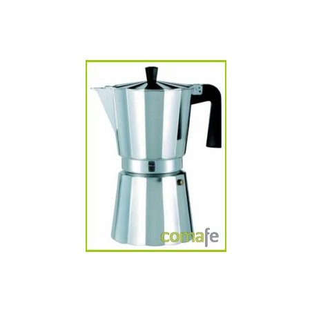 CAFETERA ALUMINIO   3TZ NEW VITRO OROLEY - Imagen 1