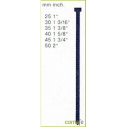 CLAVO BRAD 1,8X40 MM (1500 PZ) ACERO - Imagen 1