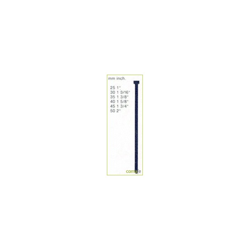CLAVO BRAD 1,8X40 MM (1500 PZ) ACERO - Imagen 1