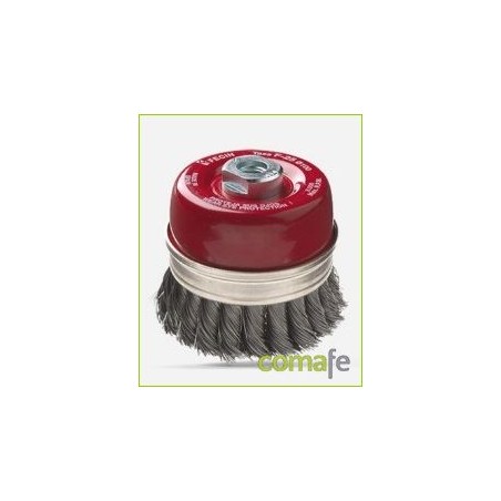 CEPILLO TAZA 65 MM 0,5 MM ALAMBRE TRENZADO - Imagen 1