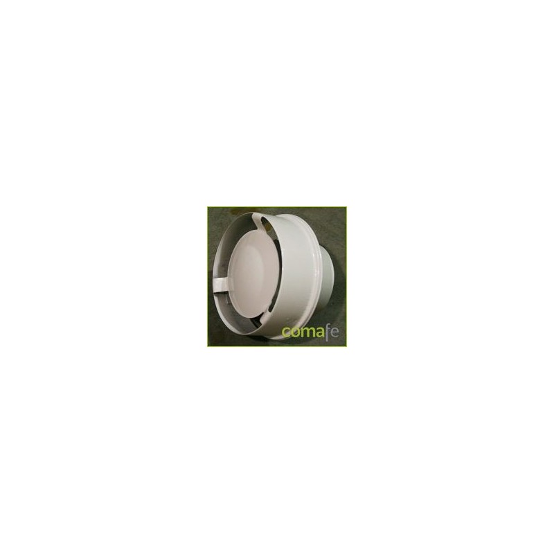 SOMBRERETE - ALUMINIO BLANCO 125 MM - Imagen 1