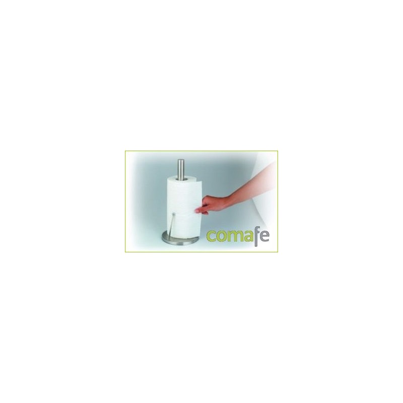 PORTARROLLO COCINA CON PIE INOX 50301 UNIDAD - Imagen 1