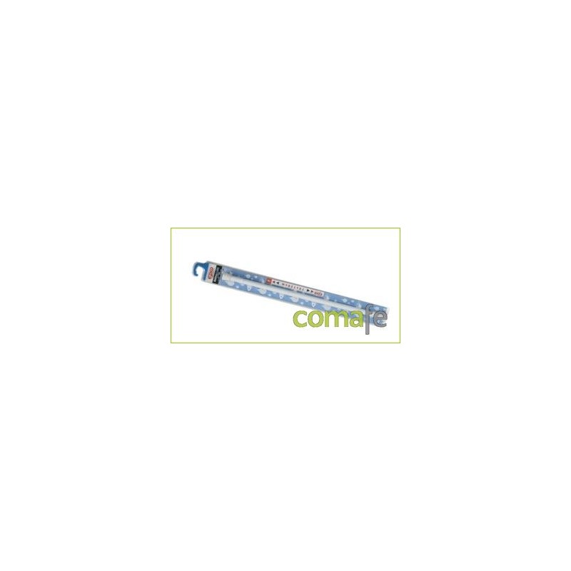 BARRA RECTA EXTENSIBLE 140-260 CROMADO - Imagen 1