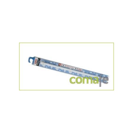 BARRA RECTA EXTENSIBLE 140-260 CROMADO - Imagen 1