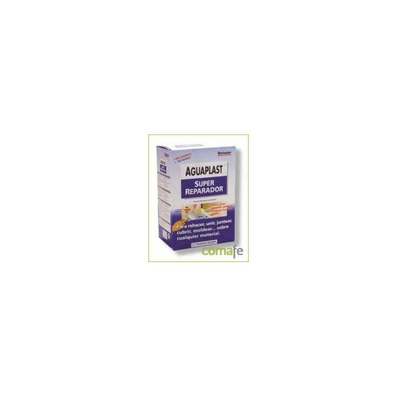 PLASTE AGUAPLAST SUPER REPARADOR BLANCO INTER/EXTE 1KG 1429 - Imagen 1