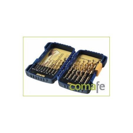 BROCA HSS TITANIO ESTUCHE 15 PIEZAS PRO IRWIN JORAN 10503991 - Imagen 1